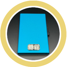 PORTA CARTE CREDITO CON MOLLA